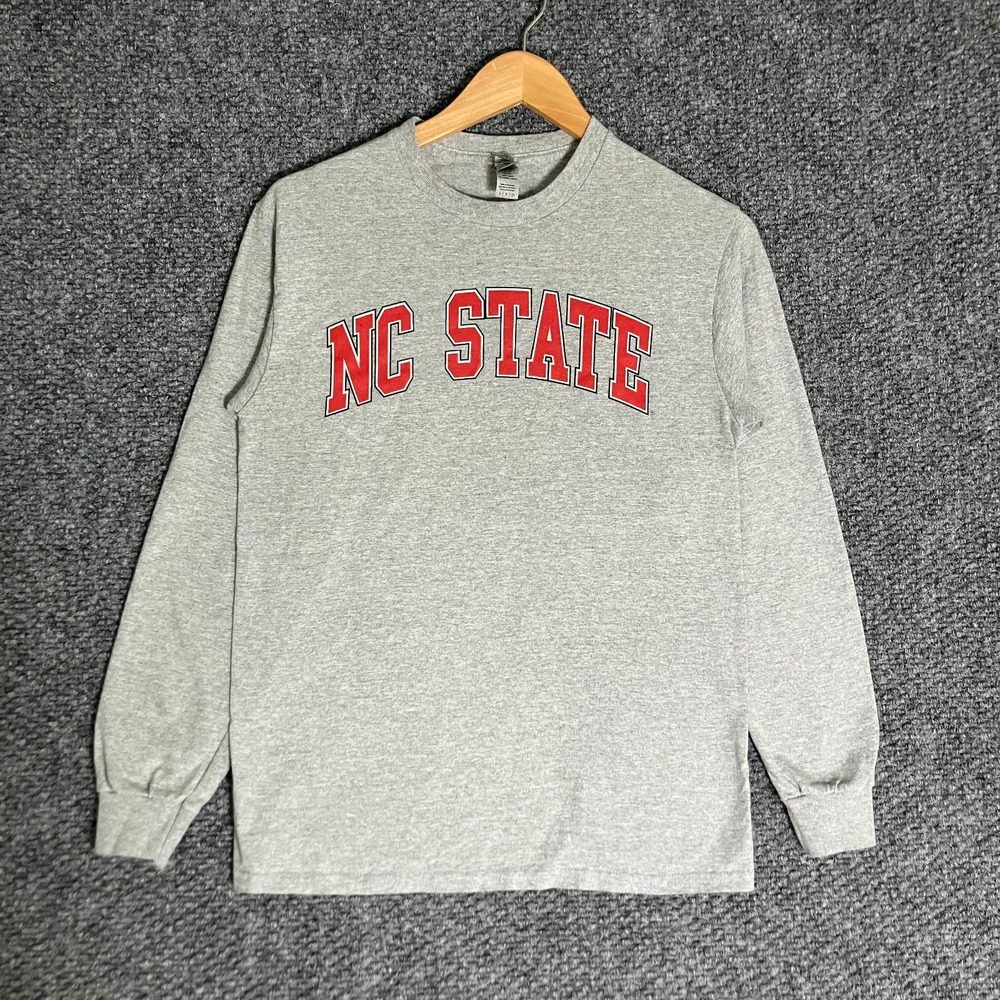 NC State‎ Sweatshirt Crewneck Gray Gildan Men's Small